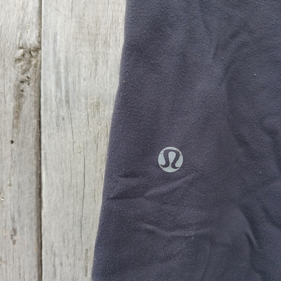 Lululemon Astro Pants Flare Gray Coal Strata Stripe Womens Sz 6 Y2K Yoga Pants - Picture 7 of 8